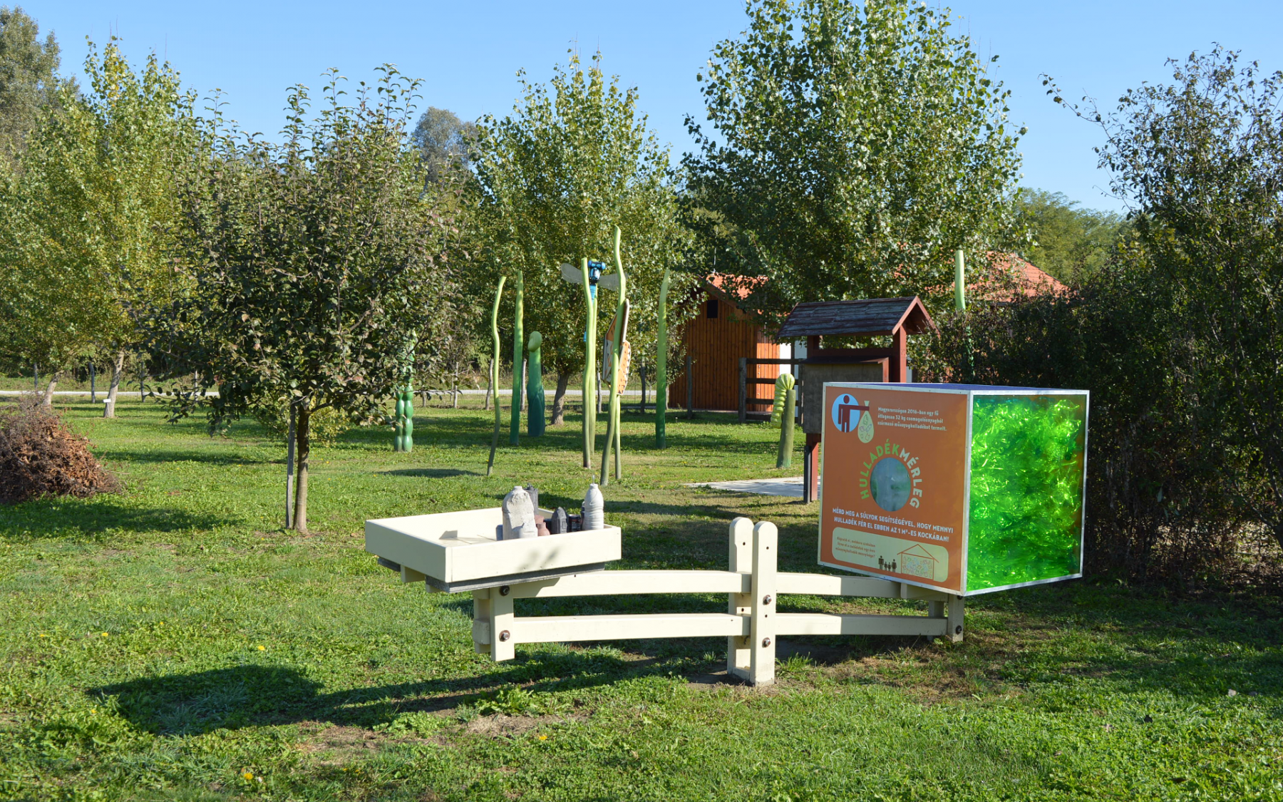 Ős-Dráva látogatóközpont - kültéri oktatás